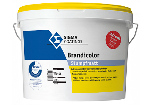 Sigma BrandiColor Xtrem 12,5 lt Weiß stumpfmatt